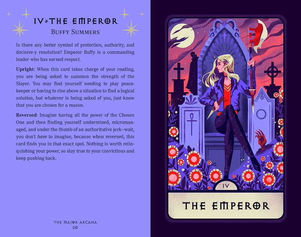 Buffy the Vampire Slayer Tarot Deck and Guidebook