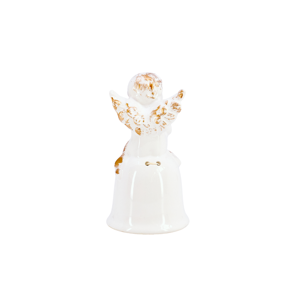 Golden Whisper Cherub Bell