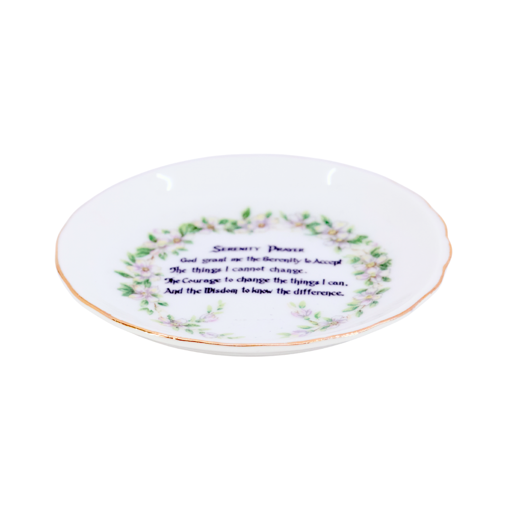 Serenity Prayer Trinket Dish