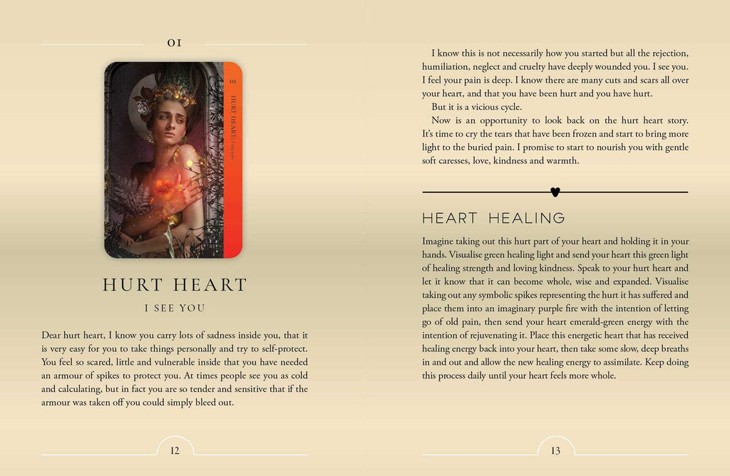 Healing Heart Oracle: Love Letters to Your Soul