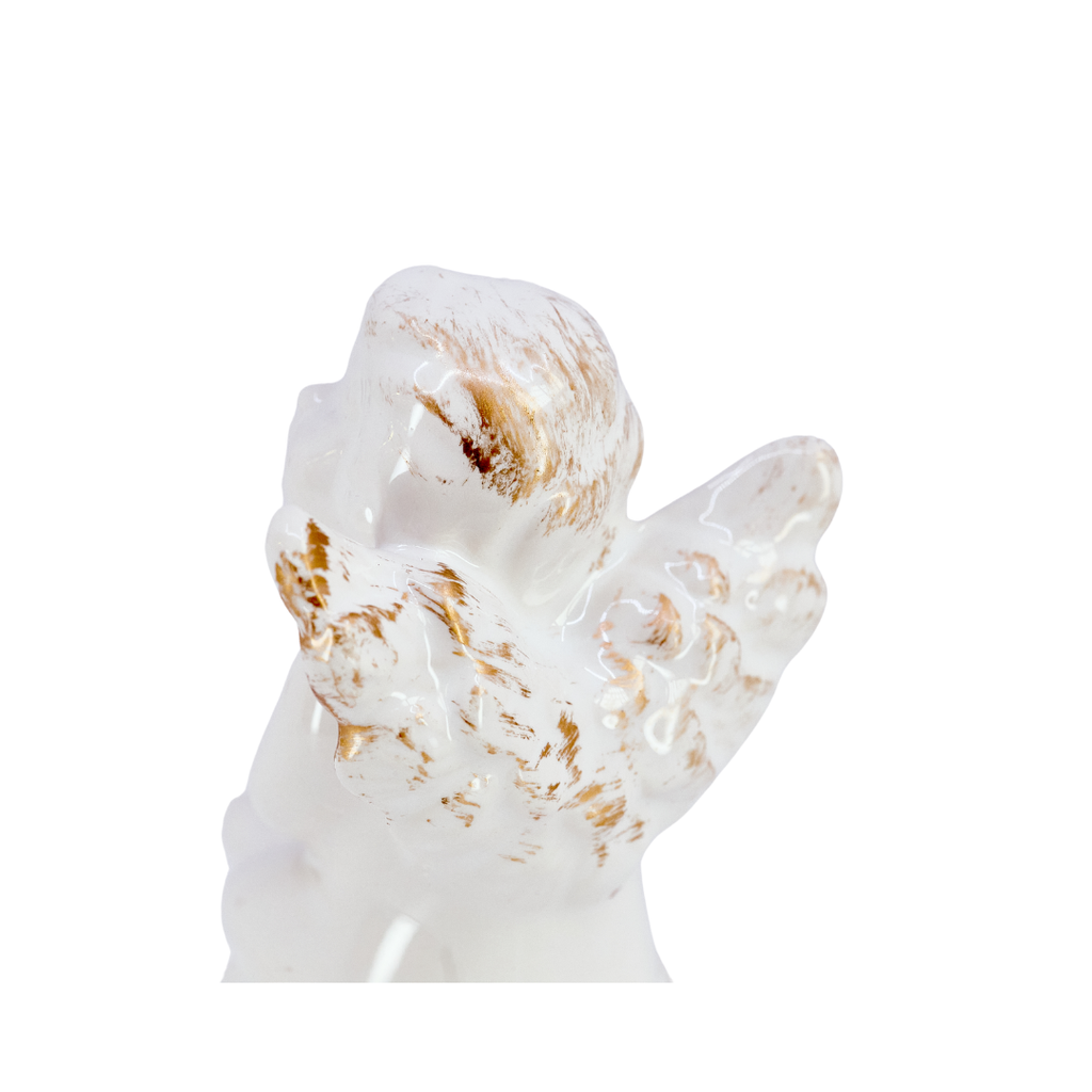 Porcelain Cherub Bell