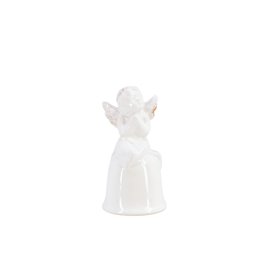 Porcelain Cherub Bell