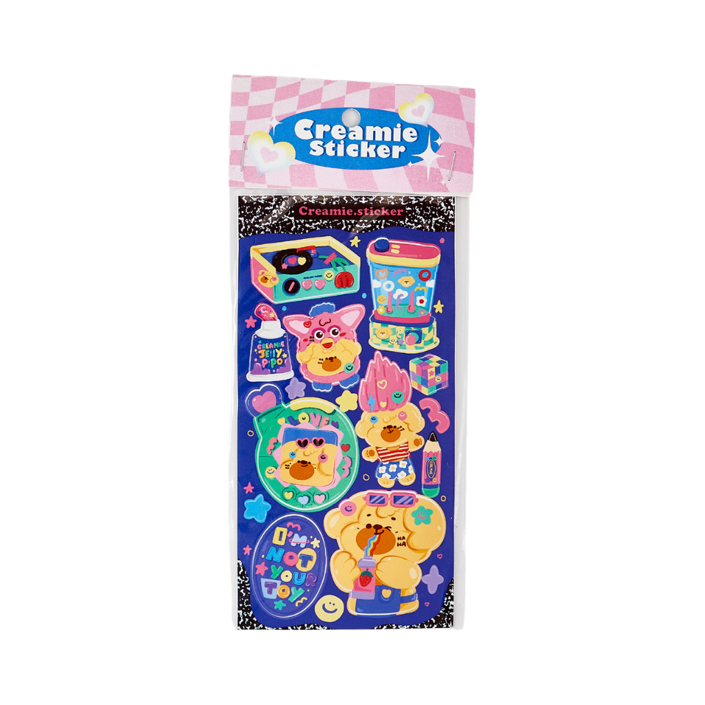 Creamie Sticker Not Your Toy Sticker Sheet