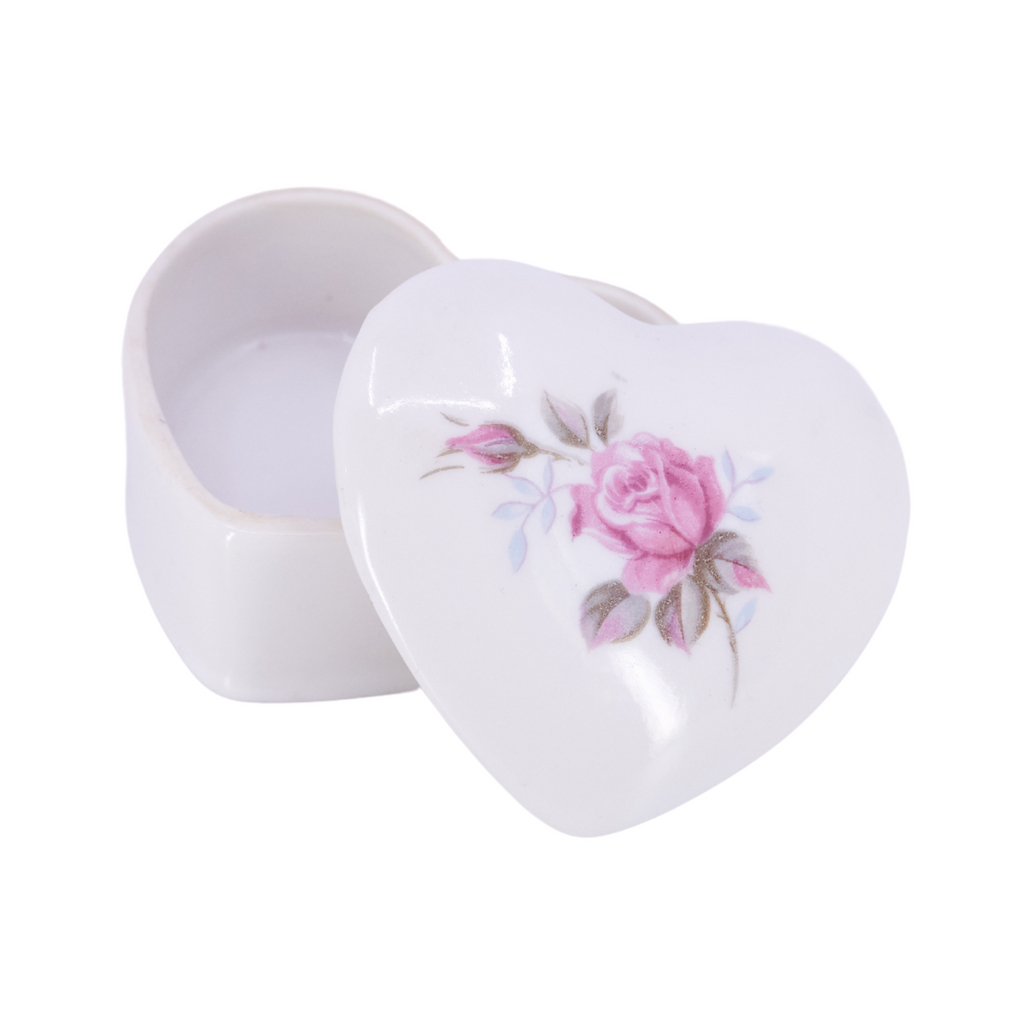 Rose Heart Trinket Box