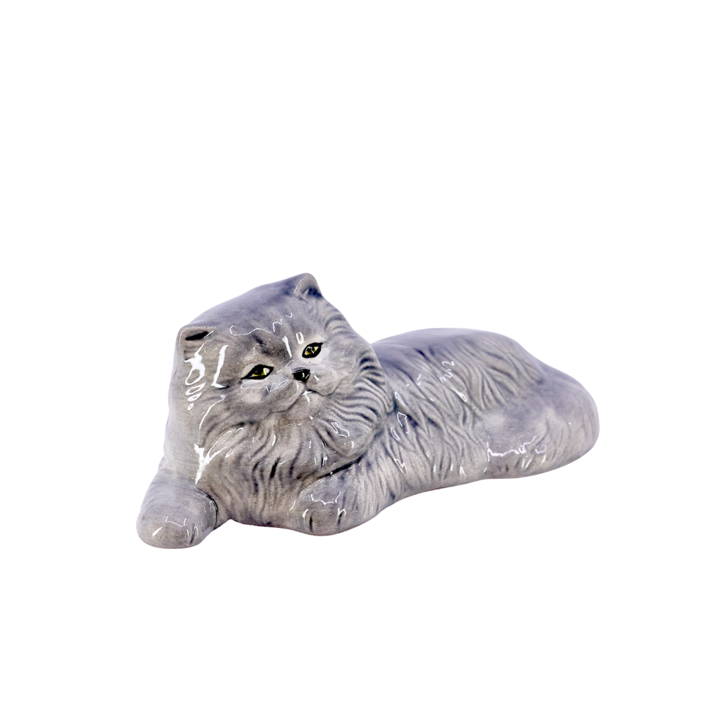Vintage Ceramic Persian Cat Figurine