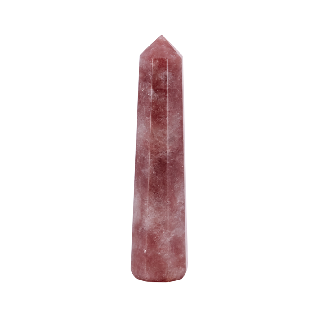 Pink Lepidolite Point #4217