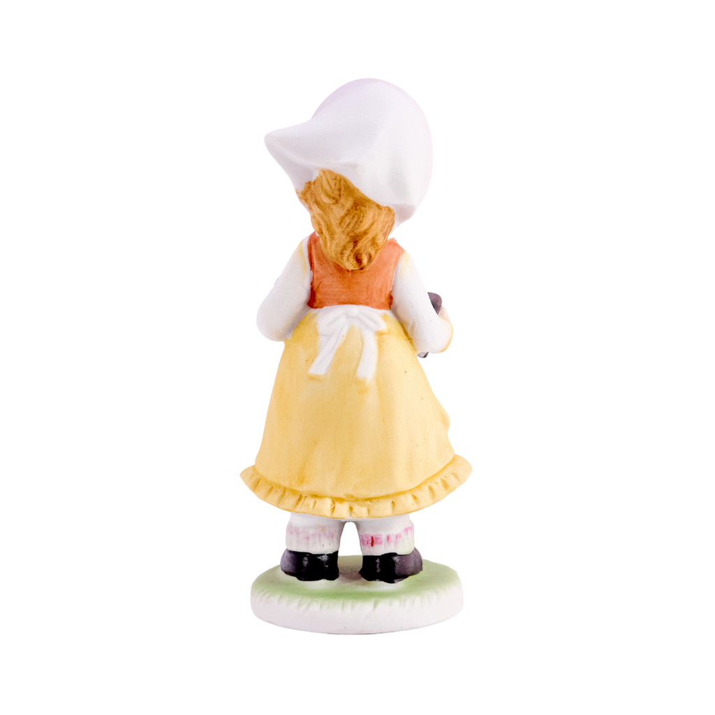Accordion Girl Figurine