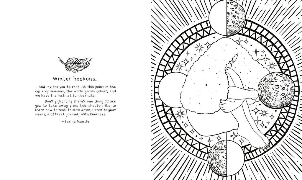 The Divine Feminine Self-Discovery Coloring Journal