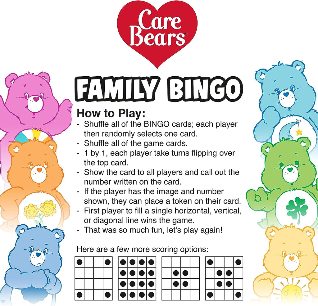 Care Bears Family Bingo