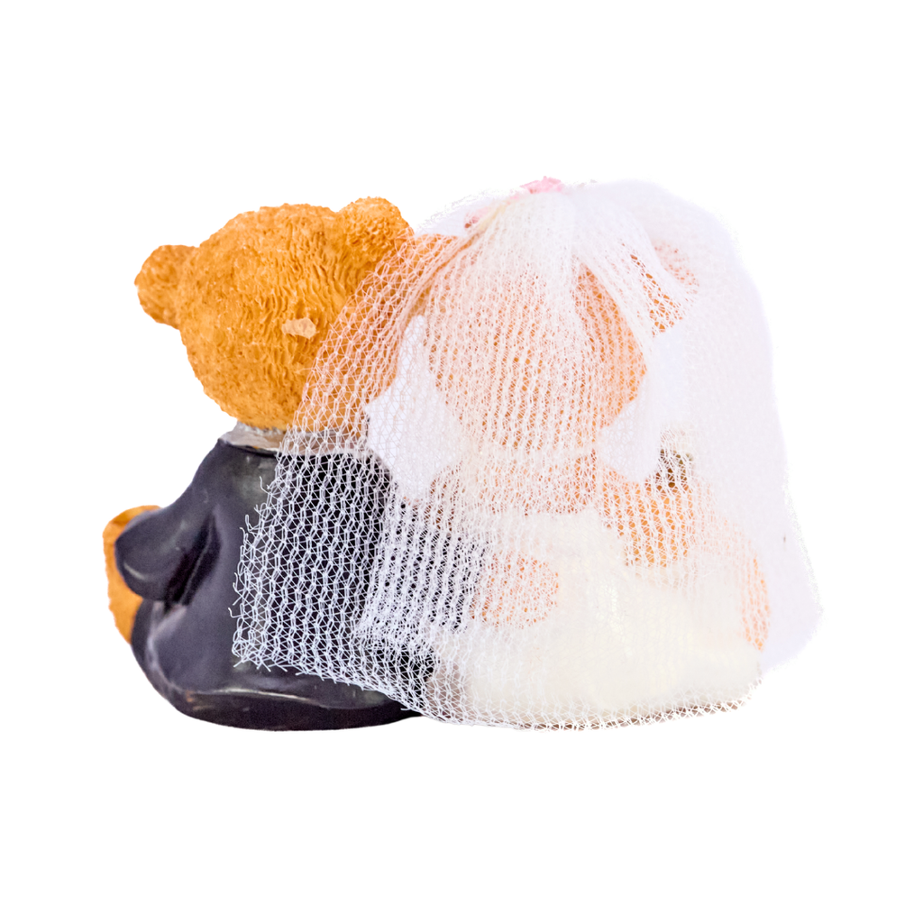 Wedding Teddies (With Veil) Figurine