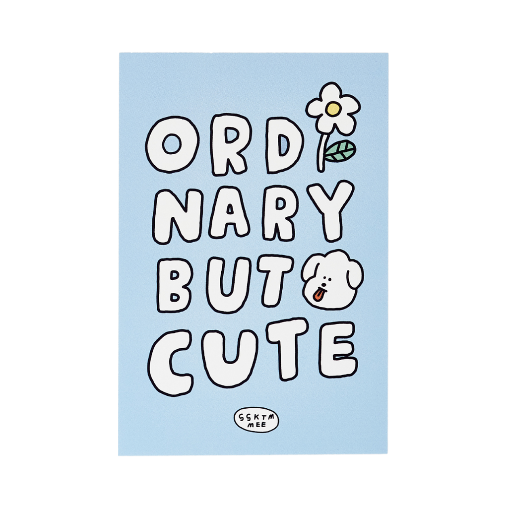 Ordinary But Cute Postcard