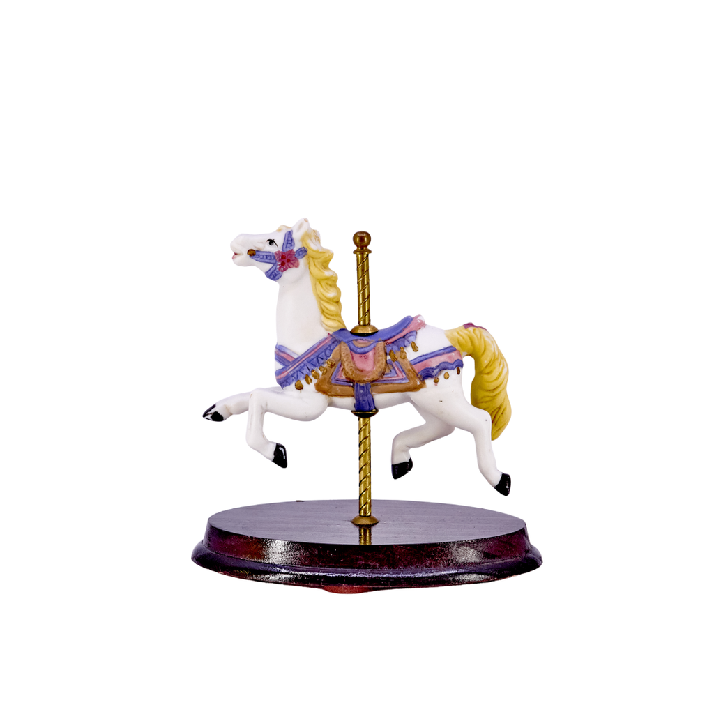 Whitehall Society Porcelain Carousel Horse