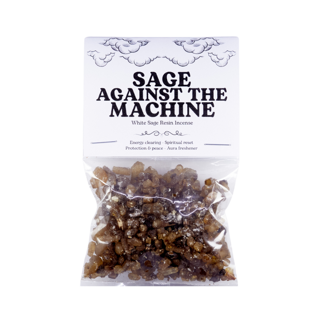 Sage Against the Machine // White Sage Resin Incense