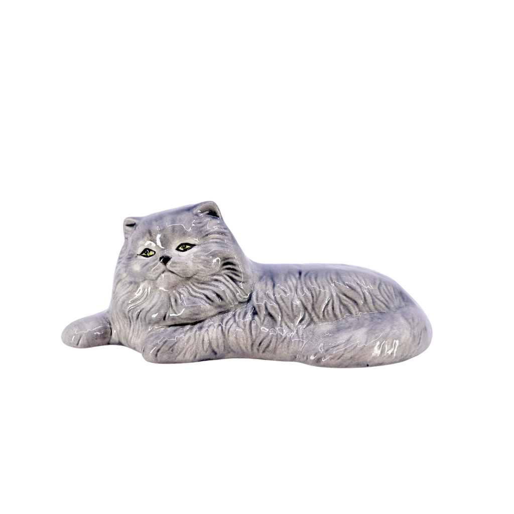 Vintage Ceramic Persian Cat Figurine