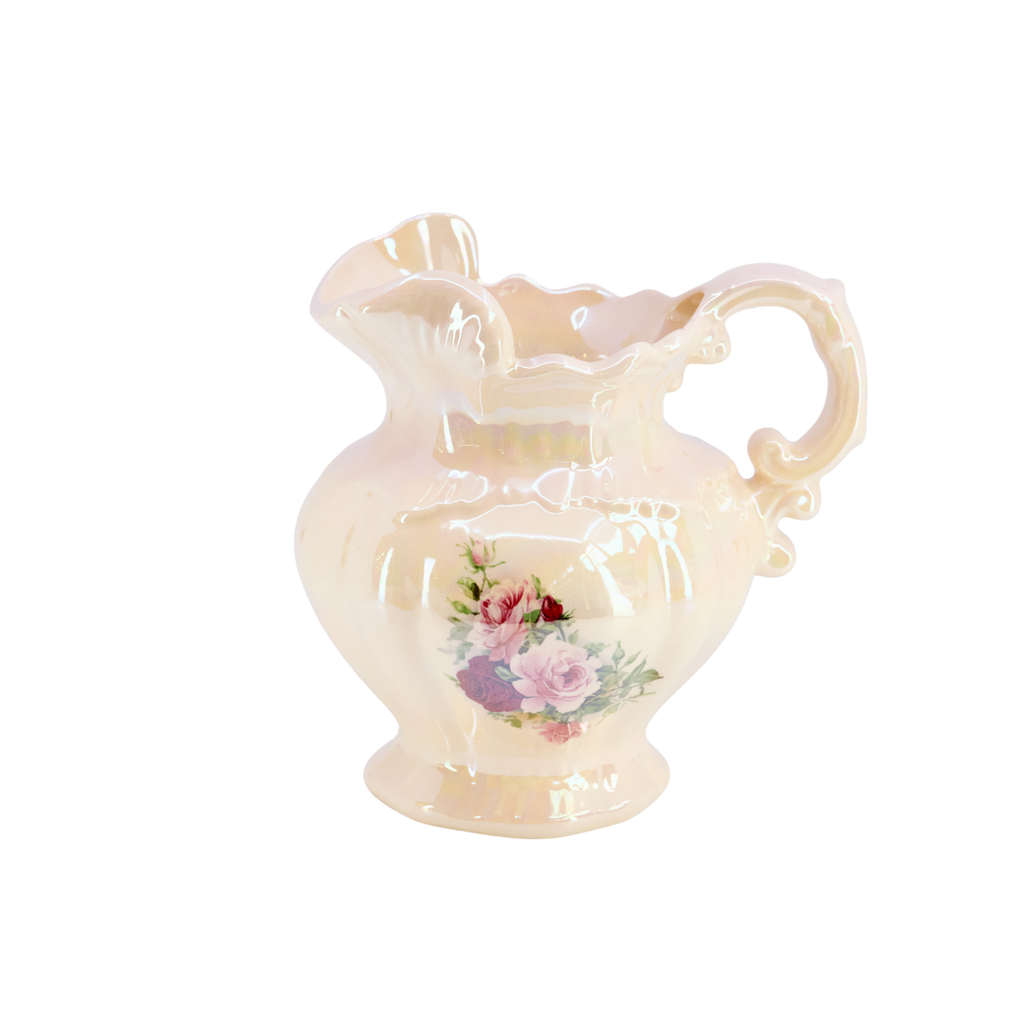 Lustreware Rose Jug