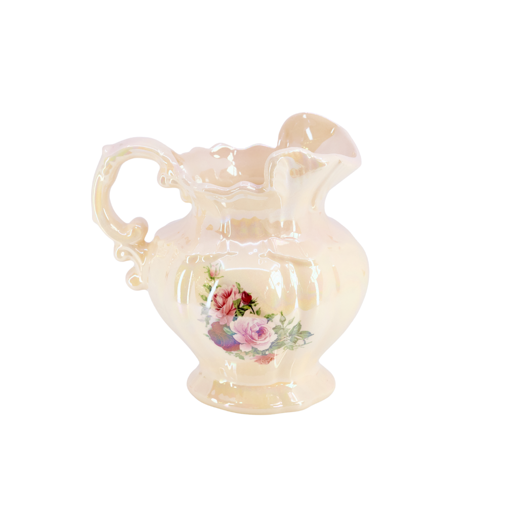 Lustreware Rose Jug