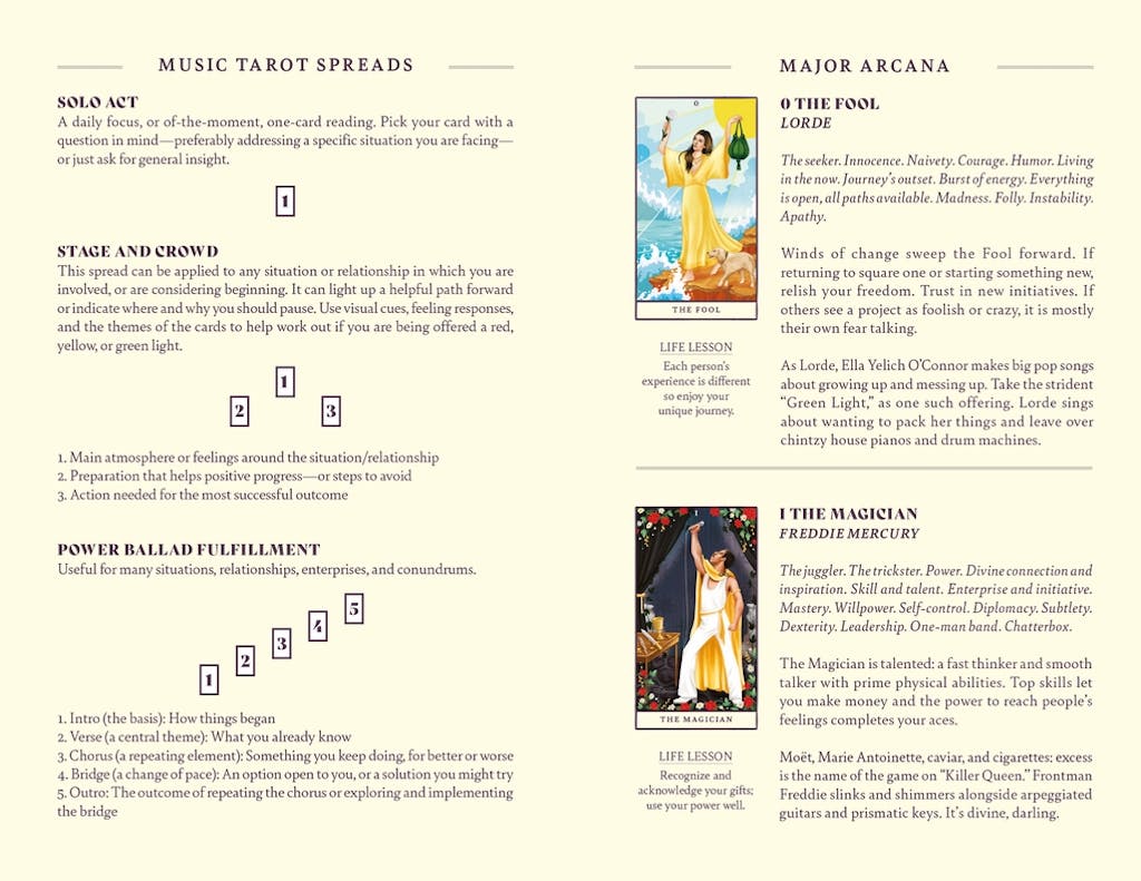 Music Tarot: Be Guided by the Stars