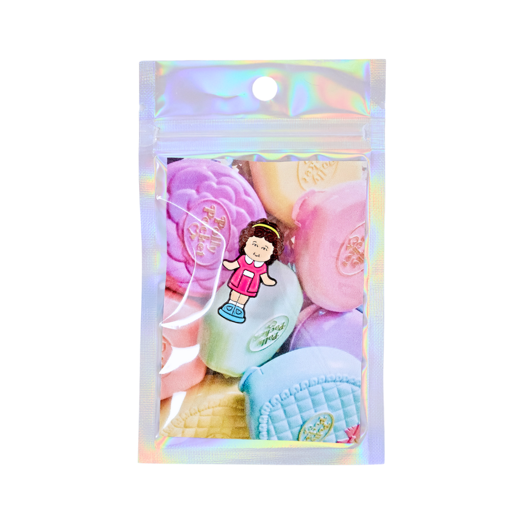 Polly Pocket Brunette Pin