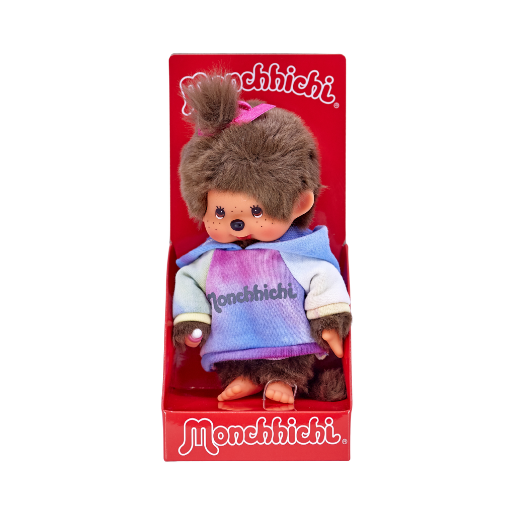 Monchhichi Tie-Dye Hoodie Girl