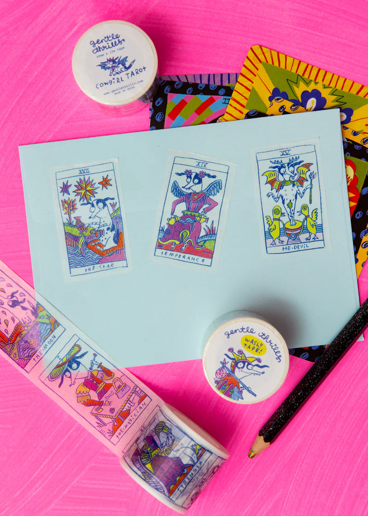 Cowgirl Tarot Washi Tape