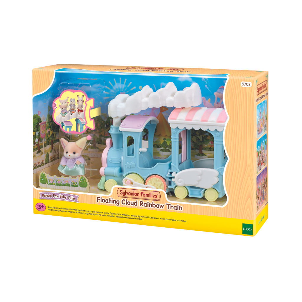 Sylvanian Families // Floating Cloud Rainbow Train