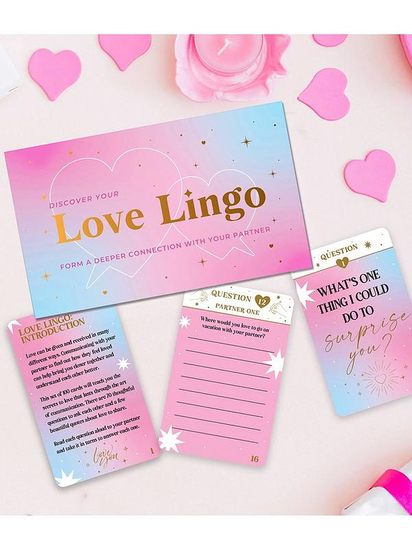 Discover Your Love Lingo Cards