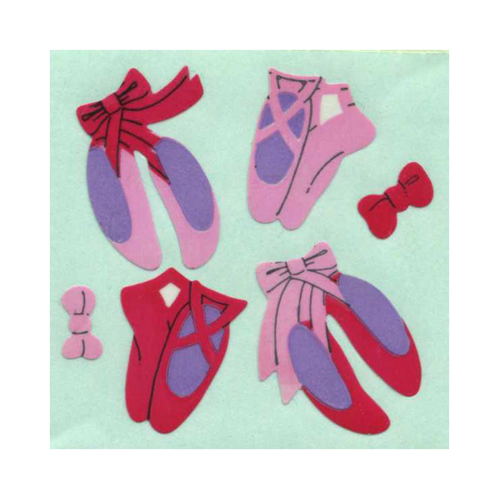 Ballet Shoes Paper Sticker Sheet