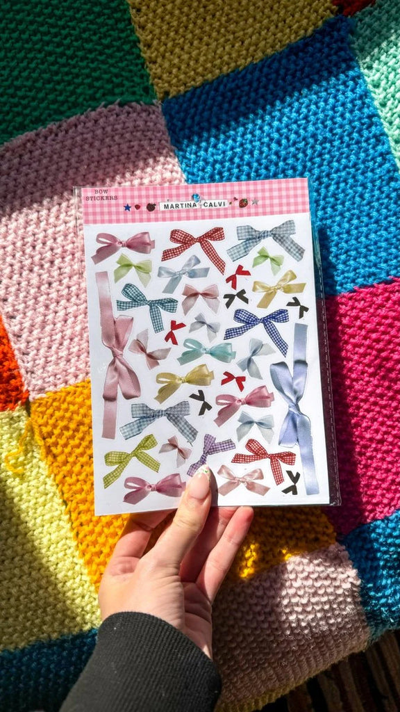 Martina Calvi // Bunch of Bows Sticker-sheet