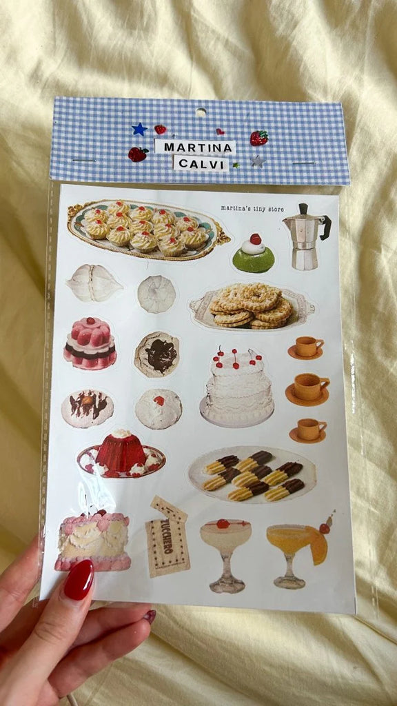 Martina Calvi // Cassata Mini Sticker-sheet