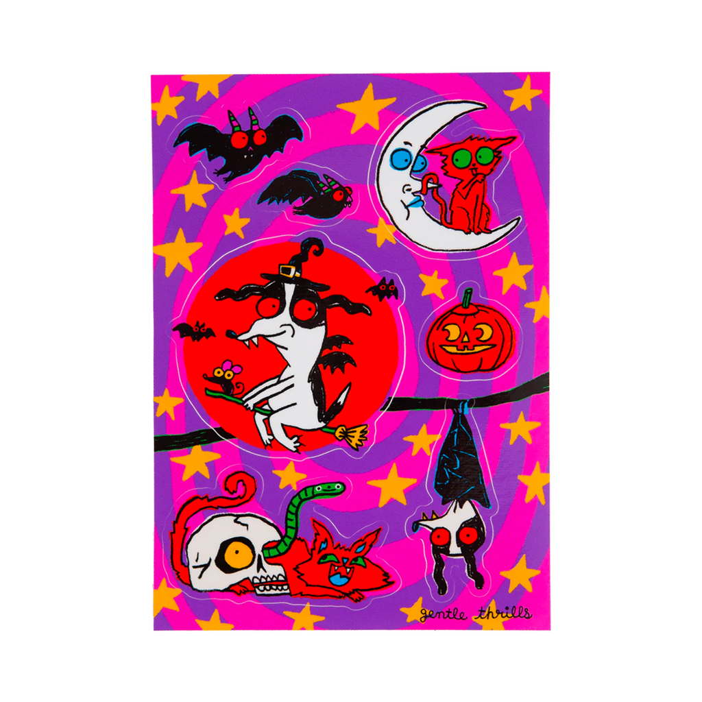 Halloweenie Sticker Sheet