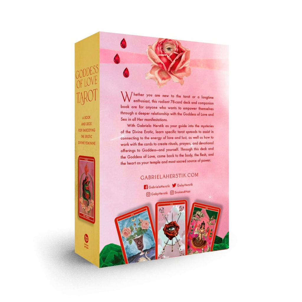 Goddess of Love Tarot: A Book and Deck for Embodying the Erotic Divine Feminine