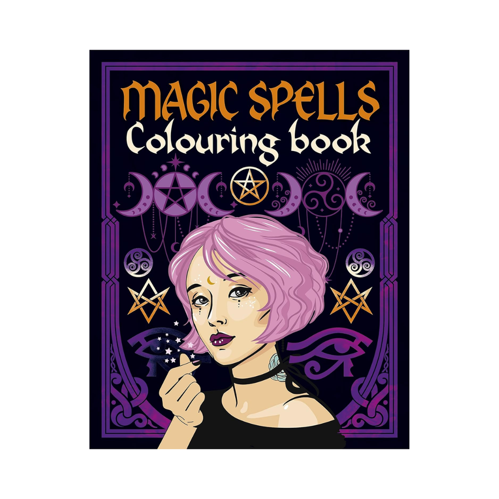 Magic Spells Colouring Book | Our Satellite Hearts