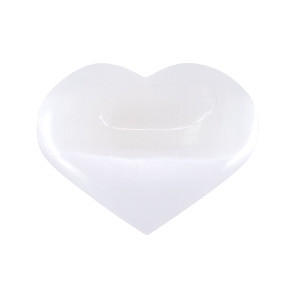 Selenite Heart - 6cm