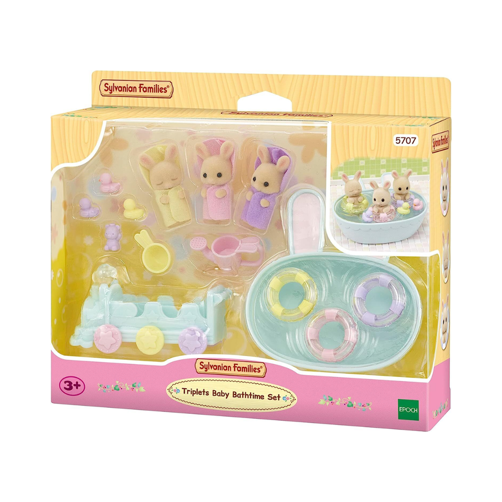 Sylvanian Families // Triplets Baby Bathtime Set