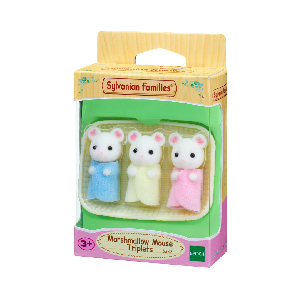 Sylvanian Families // Marshmallow Mouse Triplets