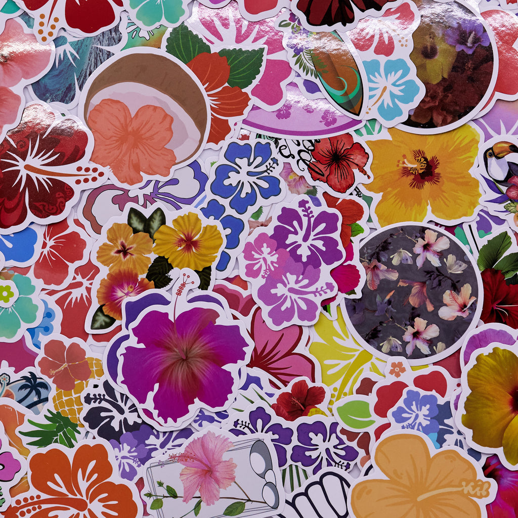 Hibiscus Sticker