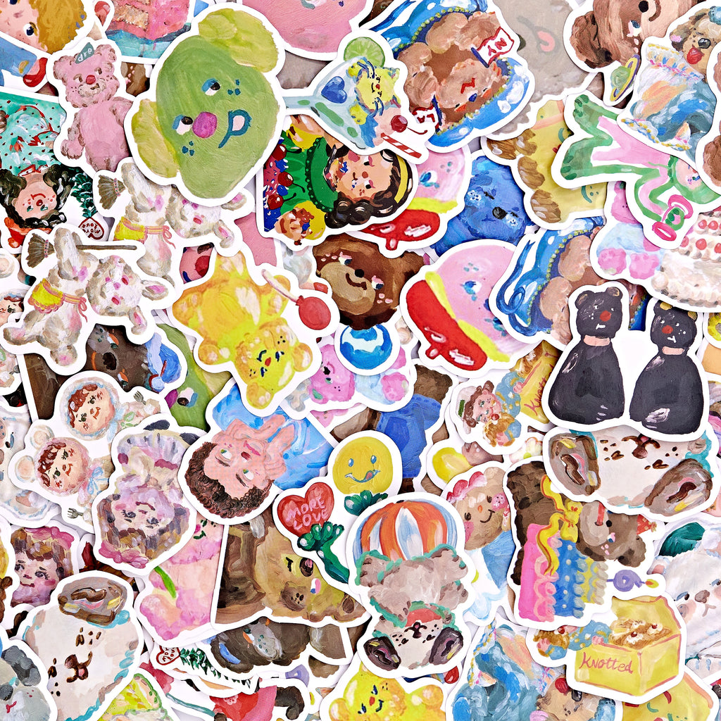 Paint Friends Sticker