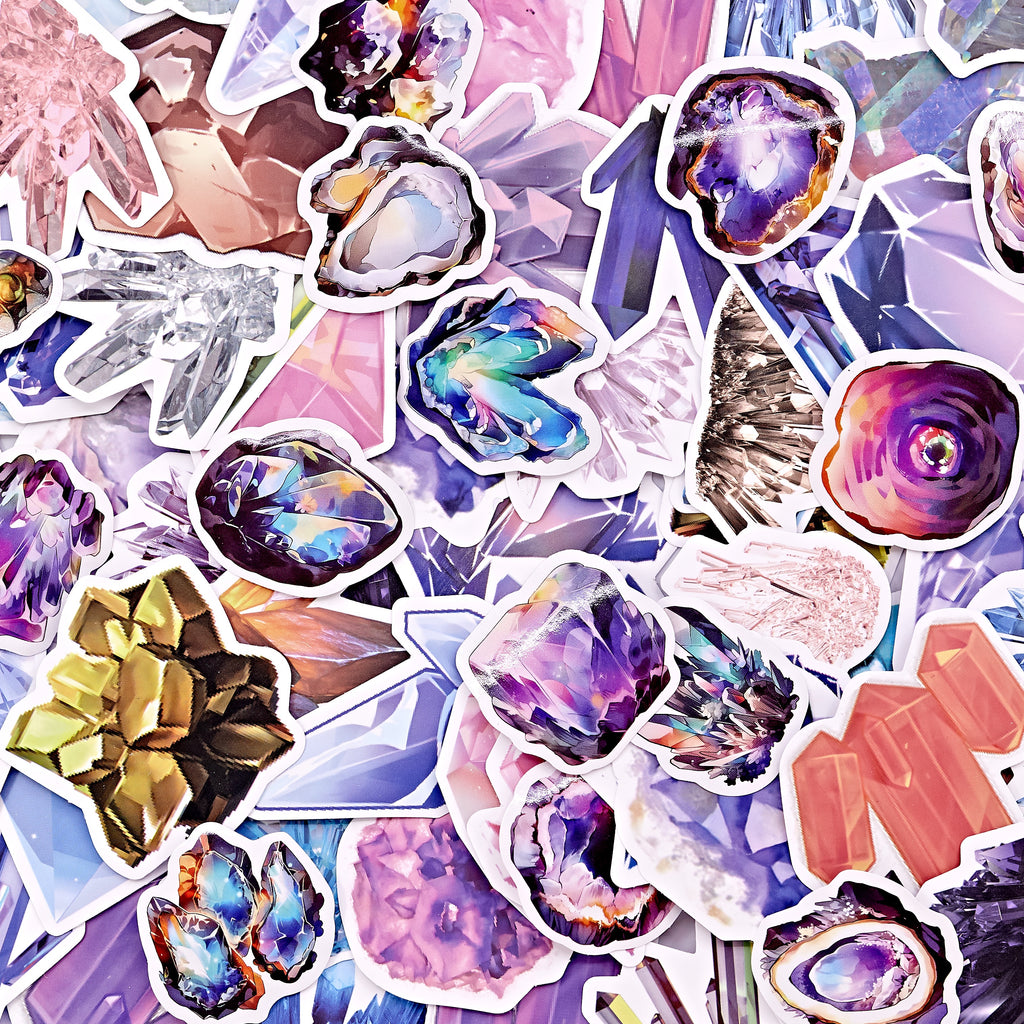 Crystals Sticker