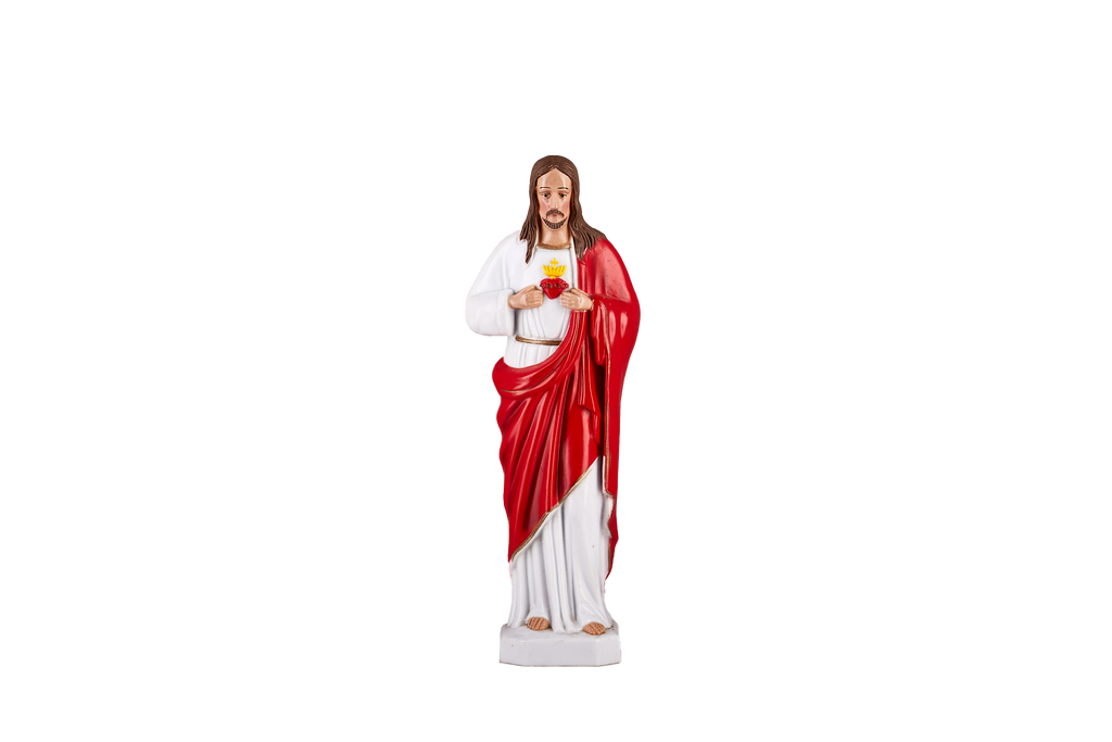 Brunette Jesus Figurine