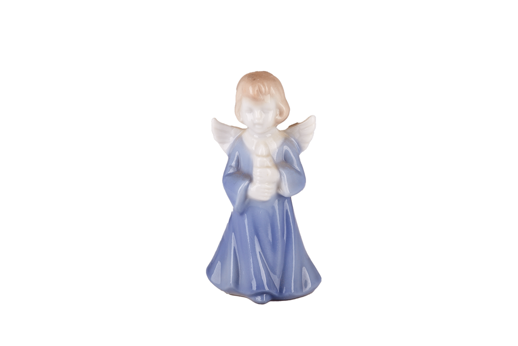 Blue Ceramic Angel