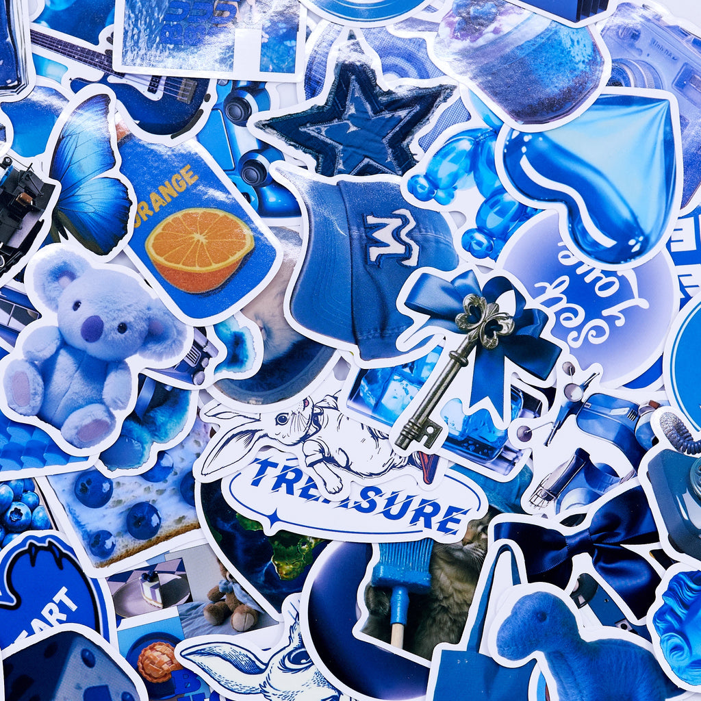 Tangled Up in Blue Sticker