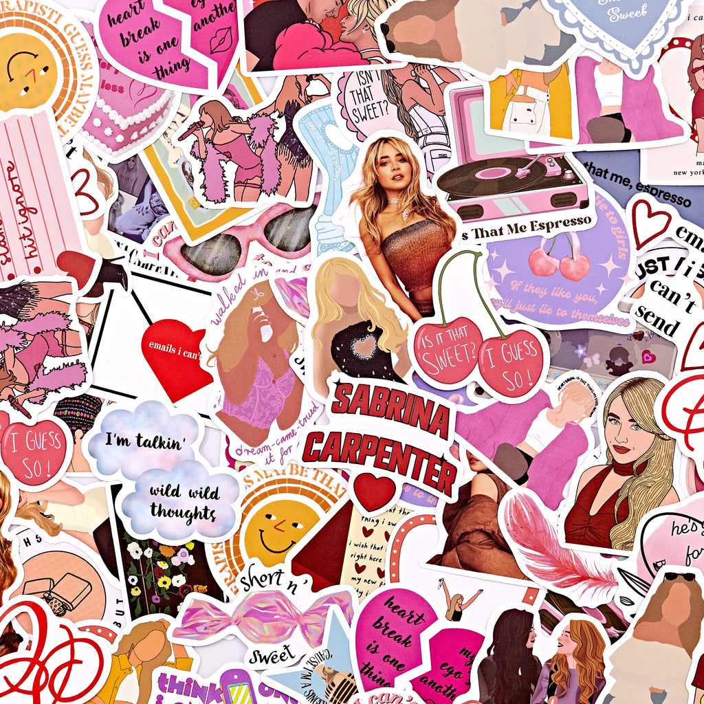 Sabrina Carpenter Sticker | Our Satellite Hearts