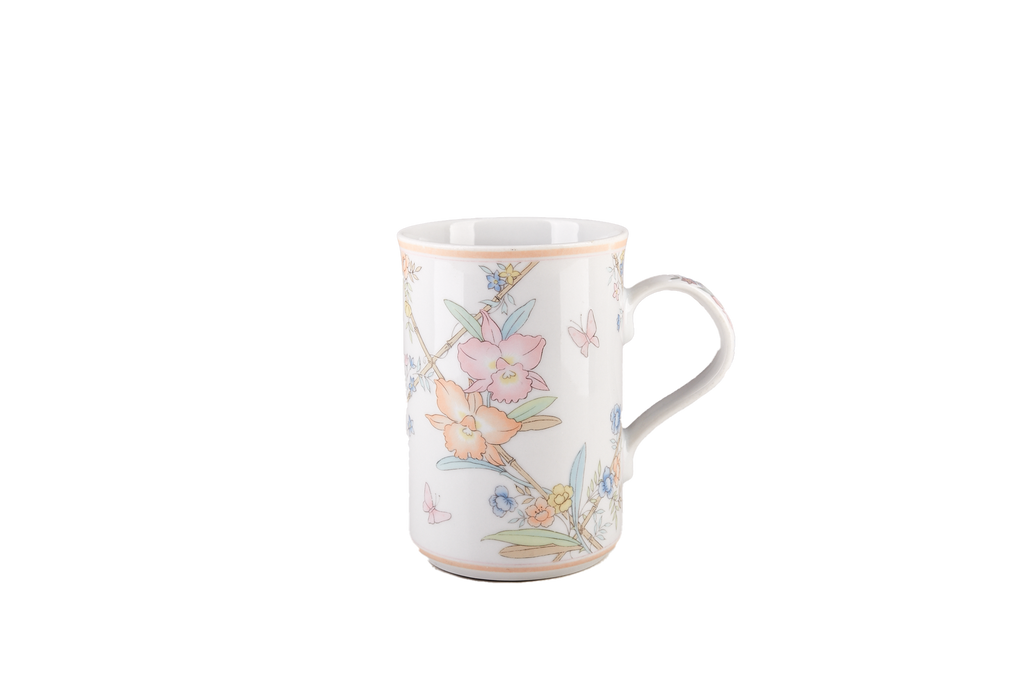 Flower and Butterfly Mug