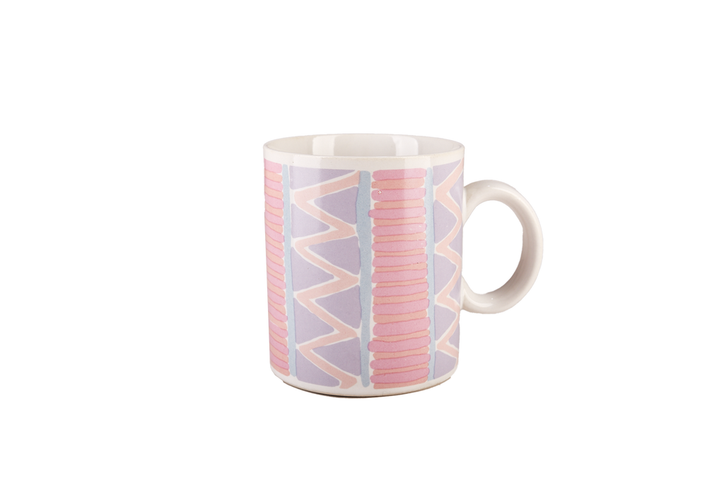 Pink and Purple Retro Mug