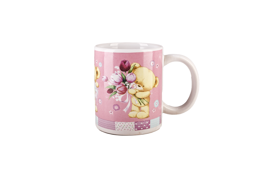 Bear with Flower Mug