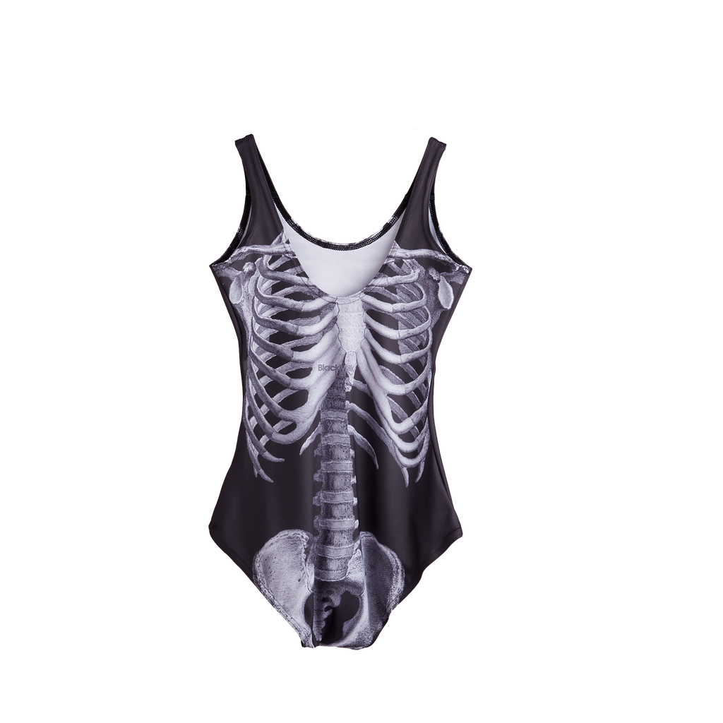Black Milk Skeleton Bodysuit - Size M
