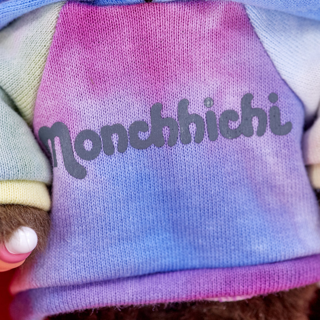 Monchhichi Tie-Dye Hoodie Girl