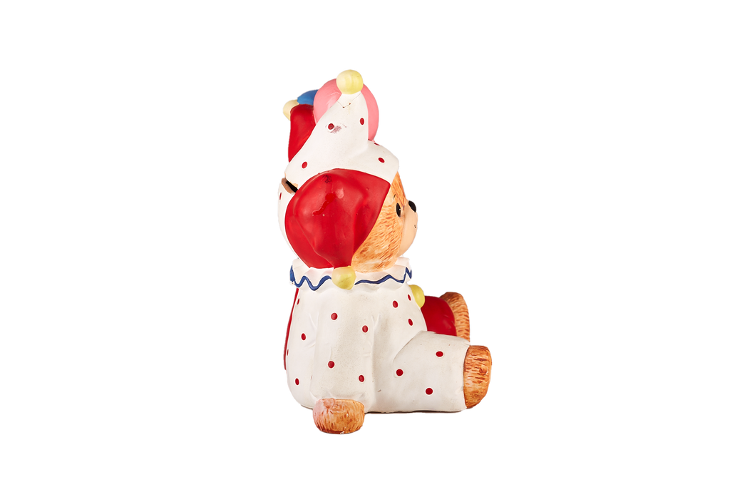 Clown Bear Money Box