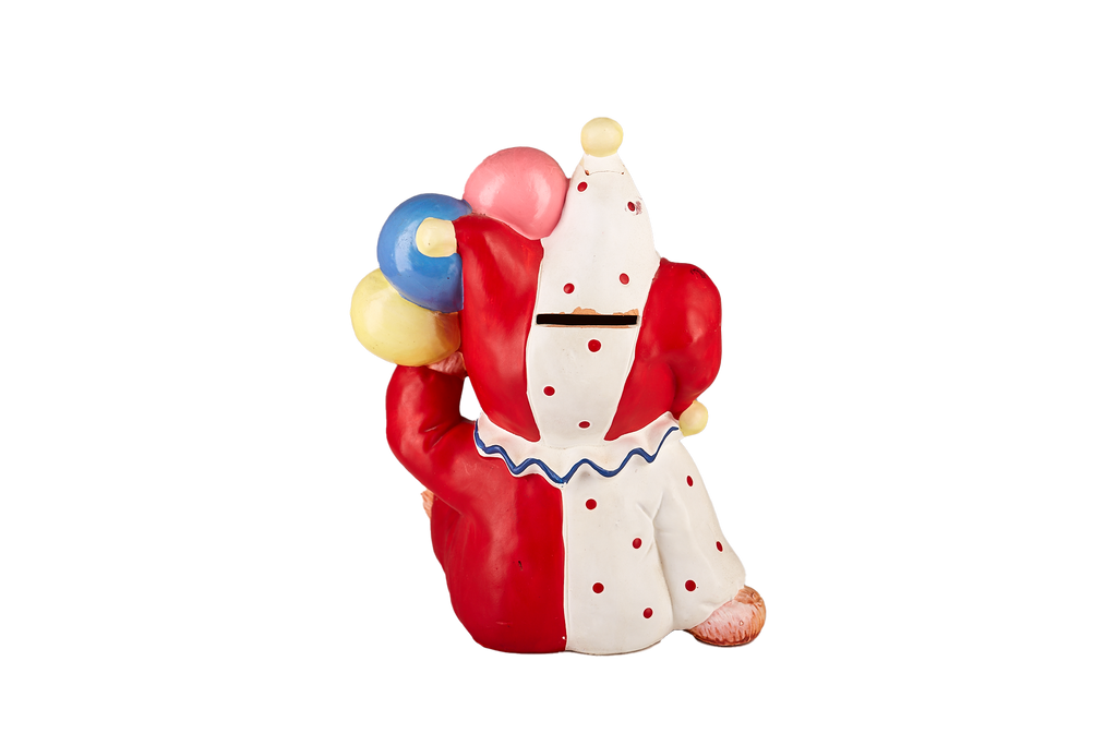 Clown Bear Money Box