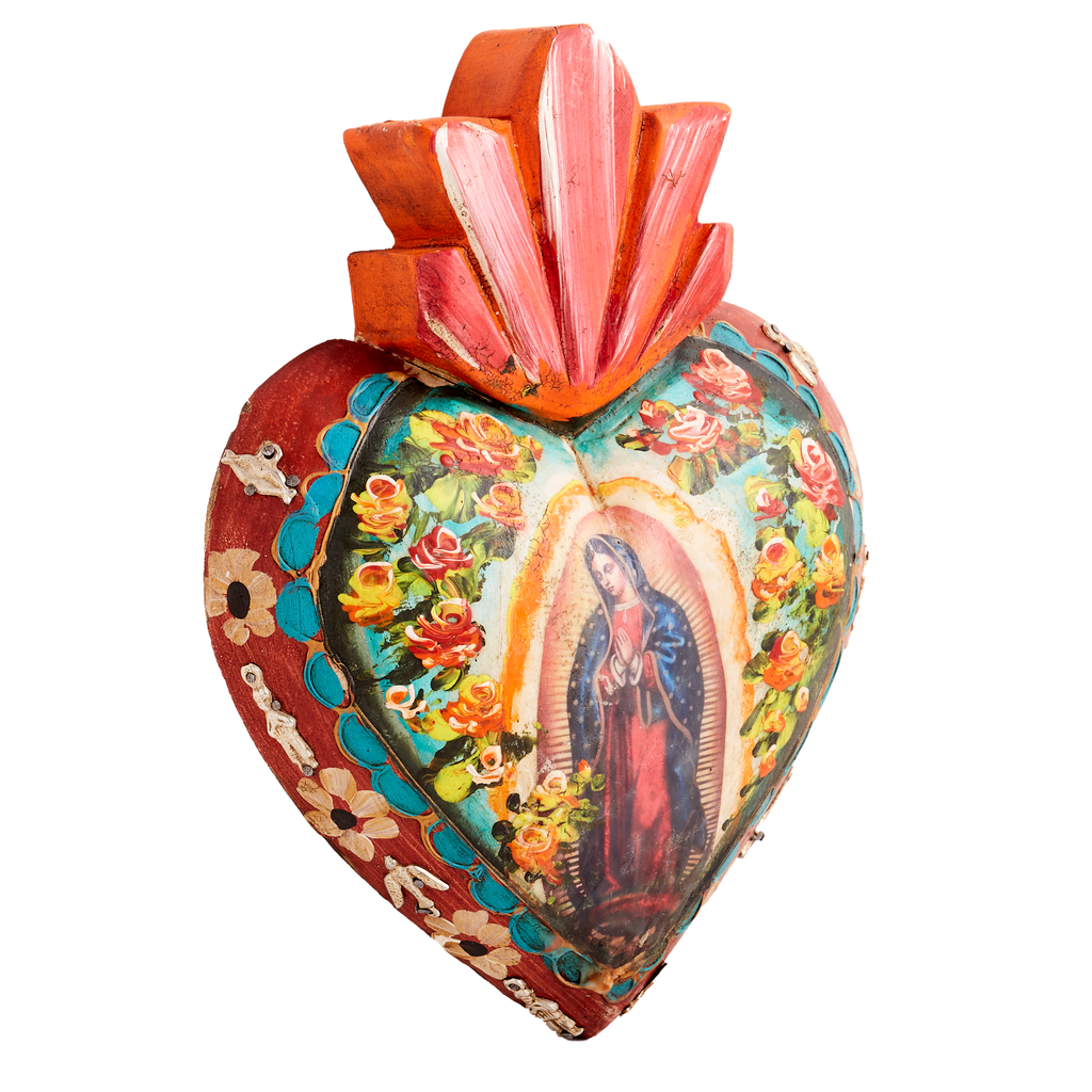 Heart with Virgin Mary